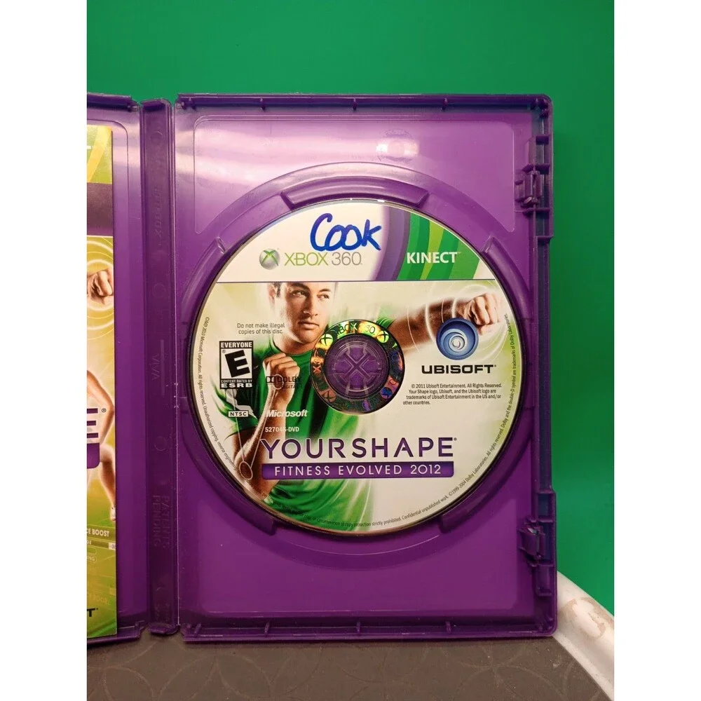 Your Shape Fitness Evolved 2012 Microsoft Xbox 360 Exercize